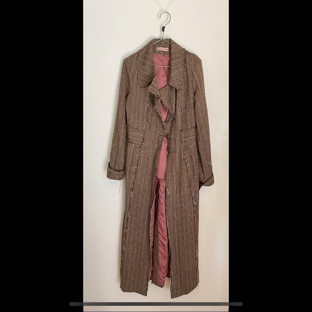 Wool mix (cotton/polyester/wool/silk) coat